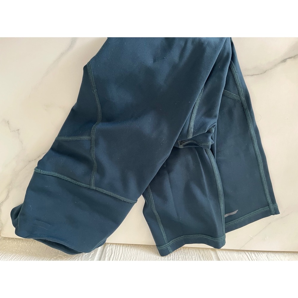 Athleta Women's Teal Blue Athletic Leggings Size M Designed‎ in San Francisco